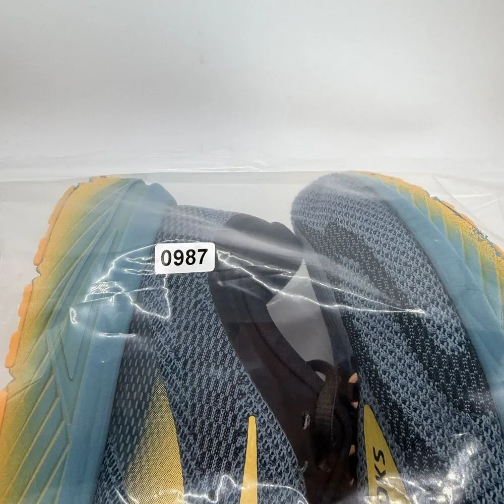 Brooks Revel 7 Shoes Mens Size 13 D Blue Yellow Running Cushioned Trainer